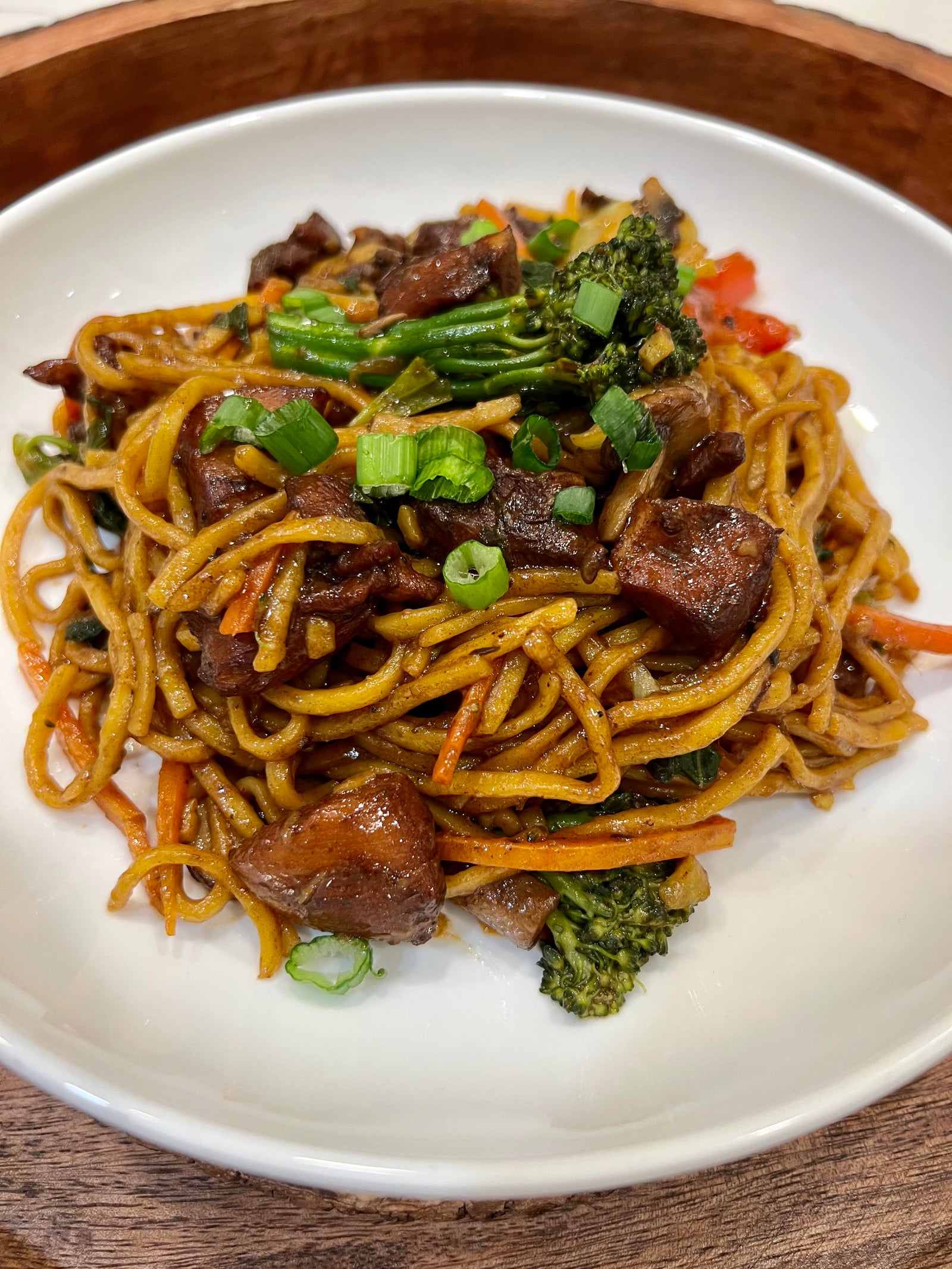 Chicken Veggie Chow Mein