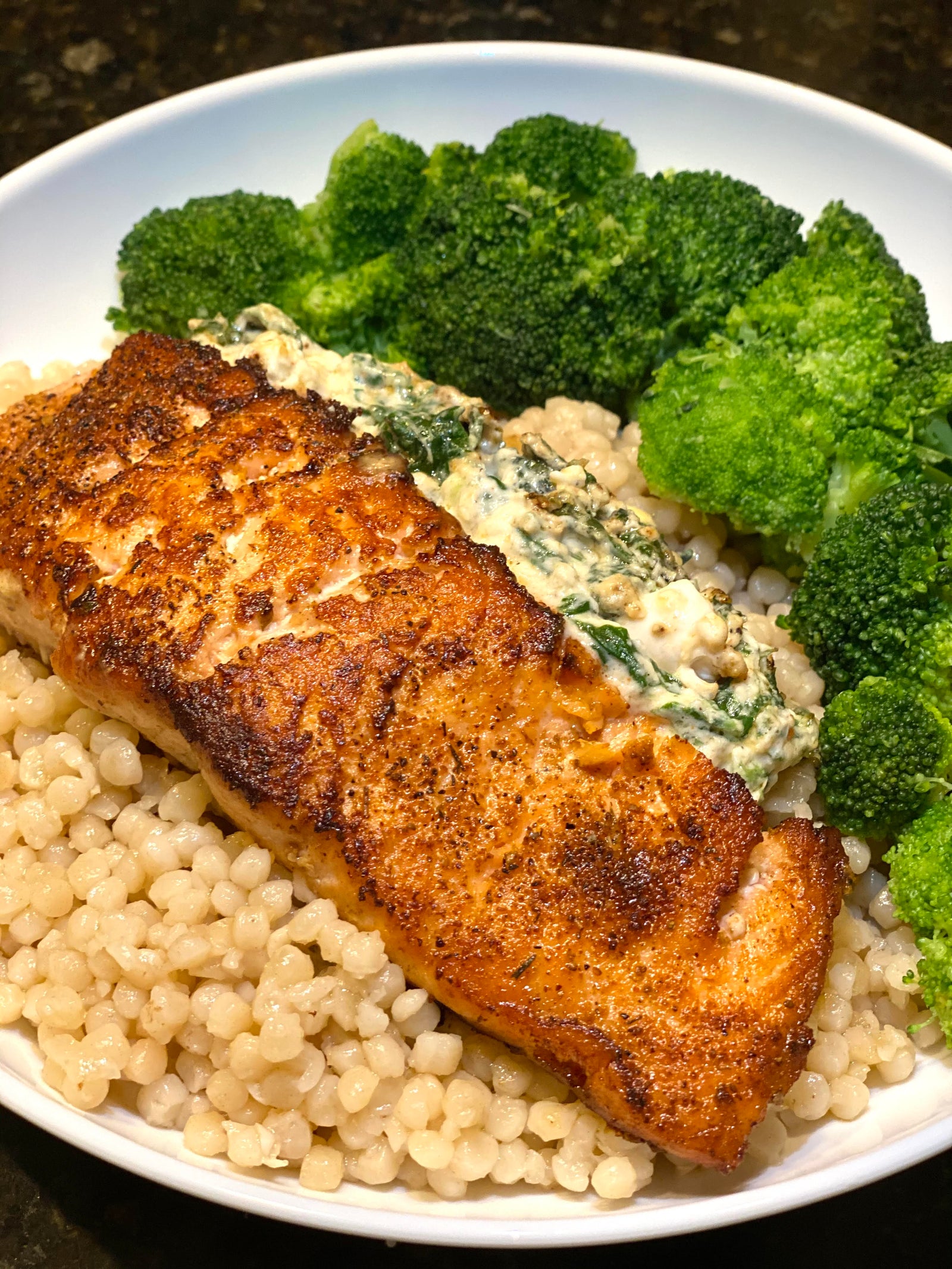 Stuffed Salmon