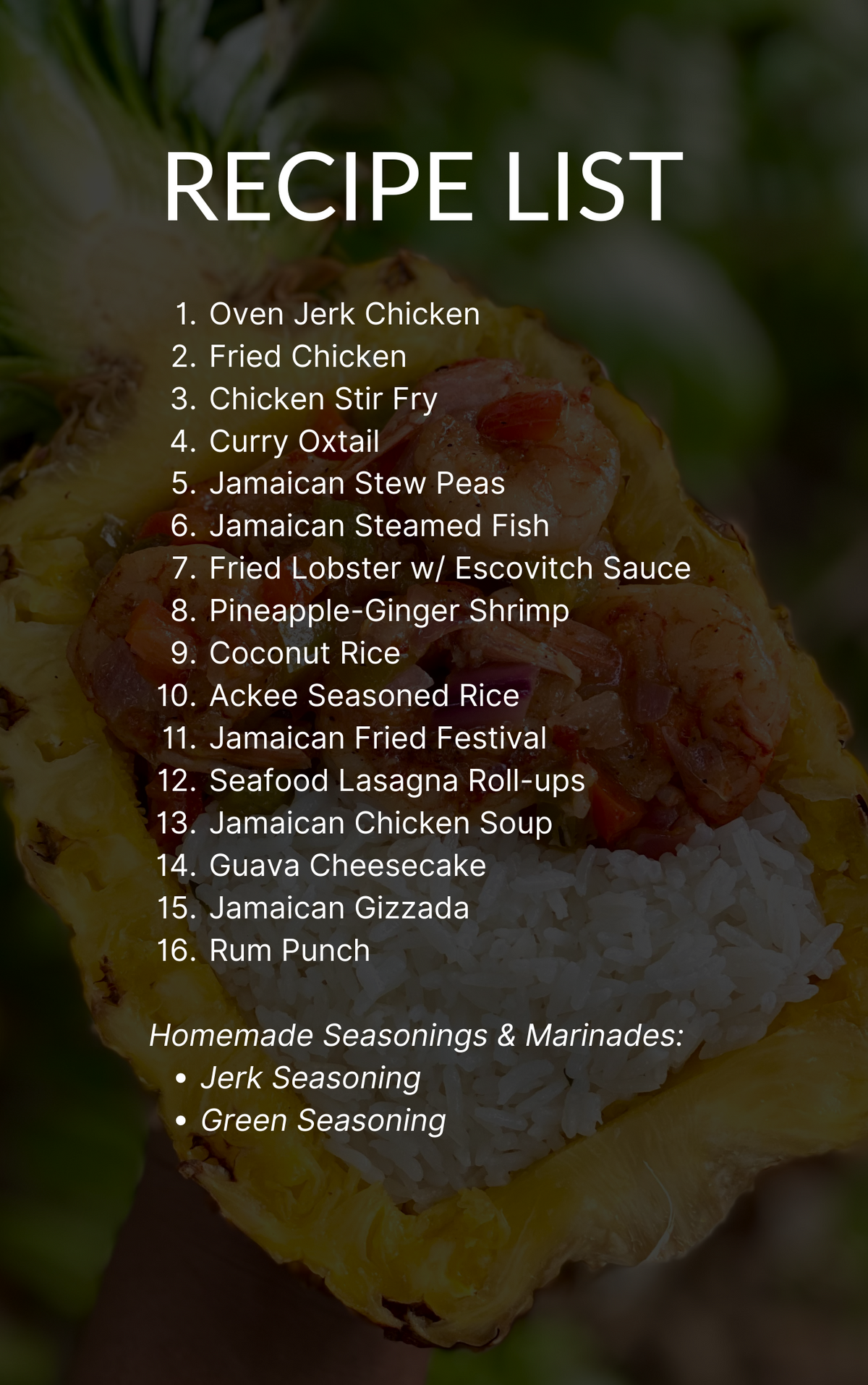 Island Soul Recipes Vol 2